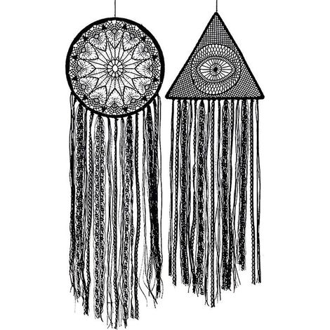 Dream Catcher - Macrame Murale en Coton - Décor Bohème pour Chambre et Salon - 1 Pièce (1/5)