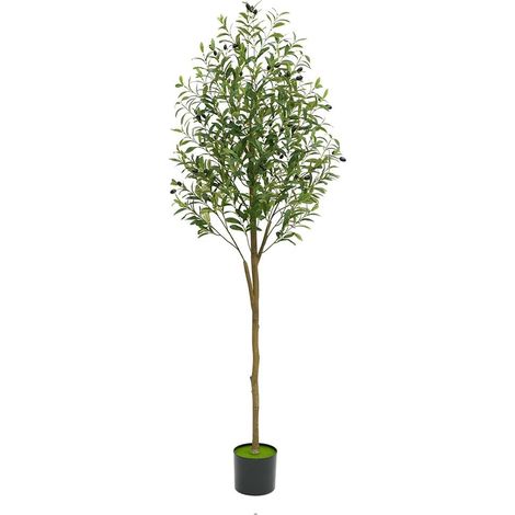Plantes Artificielles De 150 Cm, Arbre Artificiel, Olivier Artificiel Avec Pot, Branches Artificielles, Arbre Artificiel Pour La DéCoration De La Maison Et Du Bureau (1/5)