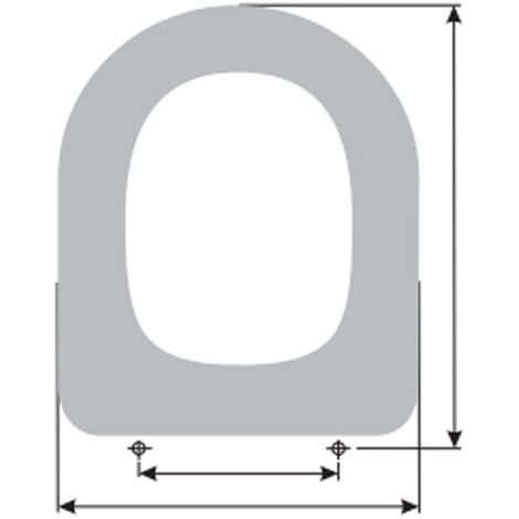 ETOOS 02566108 DARLING New Tapa WC Duravit Blanco - ref: 02566108