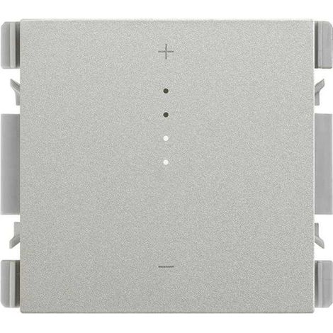 SIMON 270  Interruptor regulable iO CF 3H iO aluminio 21000321-093