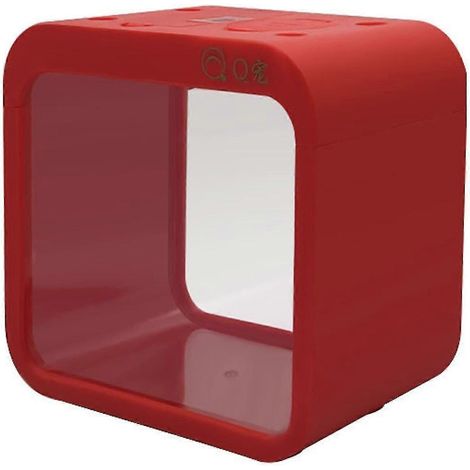 Aquarium économe en énergie, élégant et réutilisable, en forme de coquille avec fenêtre d'alimentation, terrarium pour poissons, accessoires ménagers (1/5)