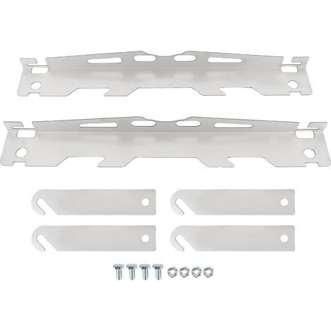 Kit d'outils d'alignement de roues amélioré, 2 jeux d'outils d'équilibrage pour embout automobile, usage domestique avec support d'extension argent (1/5)