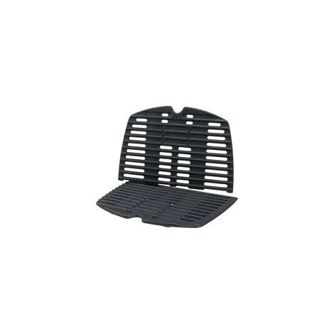 Griglia di cottura in ghisa - 2 pezzi - Per Weber Q100 Q1200 - Elemento riscaldante - Barbecue da esterno - 32x21,6 cm (1/5)
