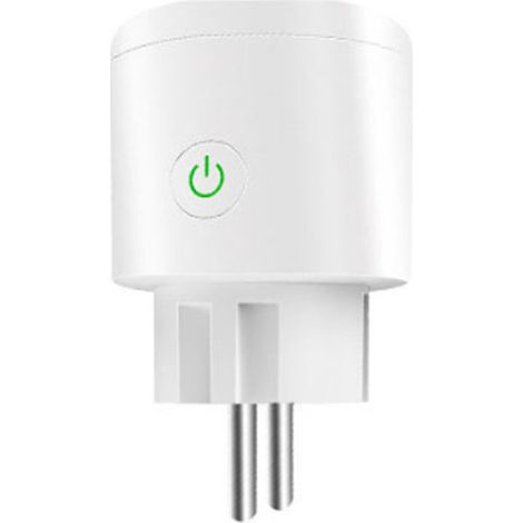 Multipresa intelligente - Multipresa controllabile tramite smartphone con timer - Multipresa intelligente WiFi - 16A con funzione timer, controllo vocale, controllo remoto - Spina UE AC 100-240V (1/5)