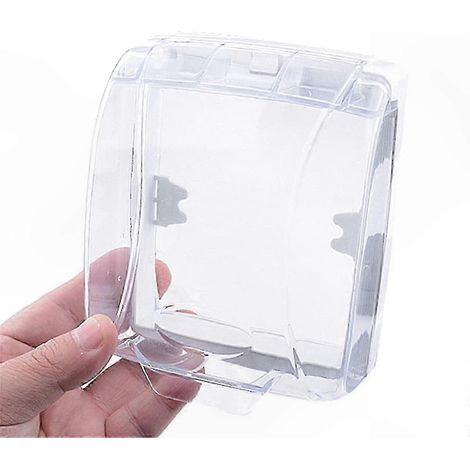 Cloche de sonnette extérieure étanche et transparente, protection contre la pluie pour tous climats (1/5)