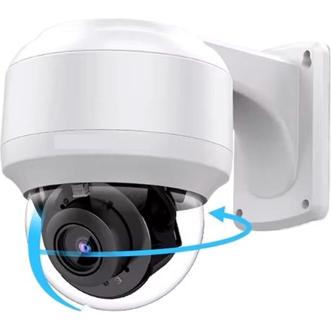 4K 8MP extérieur IP66 PTZ dôme caméra IP POE 5MP 10X Zoom Optique détection de Mouvement Vision Nocturne Audio CCTV caméra de sécurité P2P (1/5)