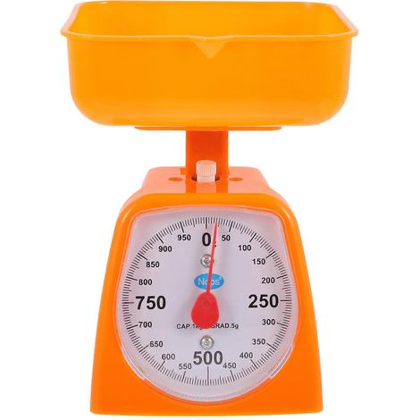 Balance de cuisine portable à ressort, balance alimentaire pour la pâtisserie, accessoire de pesage pour la cuisine, balance scolaire-20x15cm