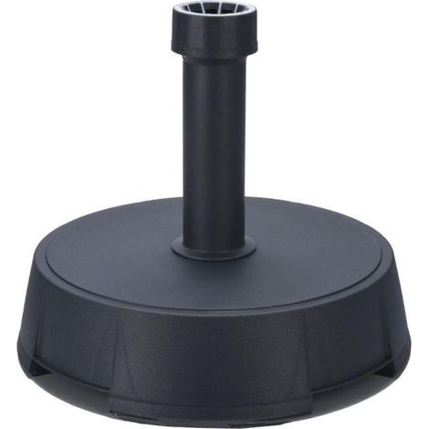 PROGARDEN base parasol 20 kg 37 mm antracita , Base para parasol de 20 kg con diámetro de 37 mm en color antracita, una solución estable y funcional para sujetar parasoles y manten