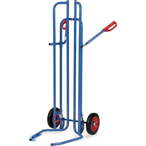 Fetra Reifenkarre mit Spreizaufnahmen 575mm Schaufeltiefe Vollgummi-Bereifung (1/2)