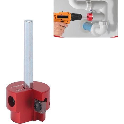 Rohraufreibe-Set + Marke + PVC-Rohraufreibe-Set + Verbindungsreduzierstück (1/5)