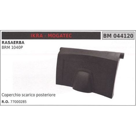 Tapa del tubo de escape trasero IKRA cortacésped BRM 1040P 044120