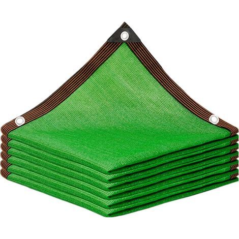 Filet d'ombrage 2 x 3 m, toile pare-soleil robuste, bords scellés avec œillets, pour serre de jardin, panneau d'ombrage en maille de qualité supérieure, filet résistant aux UV (1/5)