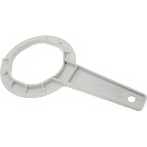 Llave universal para montaje de mecanismos de descarga de inodoro Siamp