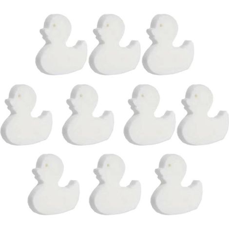Éponge filtrante blanche pour piscine, spa, filtre d'absorption d'huile, éponge de canard, saleté, absorption d'huile, mer (1/5)