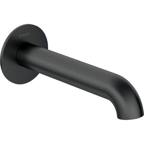 Deante Silia rubinetto per vasca nero opaco design minimalista