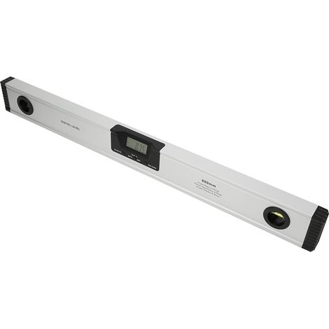 Digitale 600-mm-Laserwasserwaage mit Hintergrundbeleuchtung, horizontaler und vertikaler Libelle sowie magnetischer Wasserwaage (1/5)