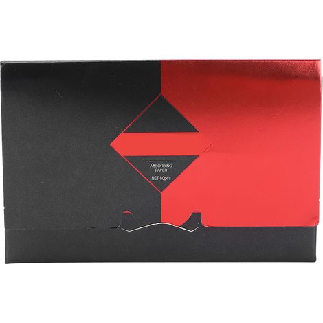 Papier absorbant professionnel pour visage homme, feuilles matifiantes anti-brillance, contrôle du sébum. (1/5)