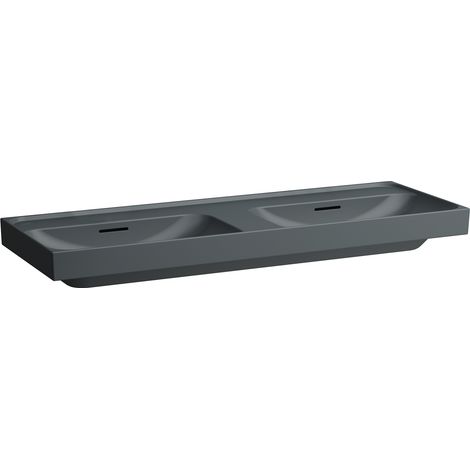 LAUFEN Meda lavabo double, encastrable, 1300x460mm, sans trou