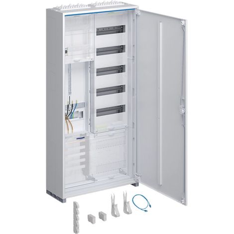 hager Komplettschrank universZ 1100x550x205mm SchutzklasseII IP44 1ZP/VF-5rh/APZ 2feld