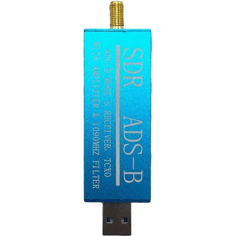 RTL2832U USB-SDR-TV-Empfänger mit ADS-B Mode-S, integriertem HF-Verstärker und 1090-MHz-Bandpassfilter. SDR-B-Funkgerät (1/5)