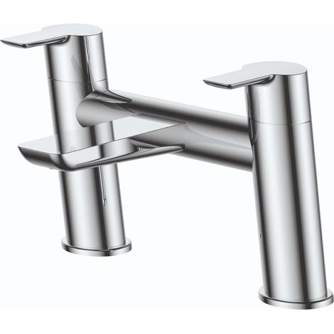 RAK Sport Dual Lever Bath Filler Tap - Chrome (1/2)