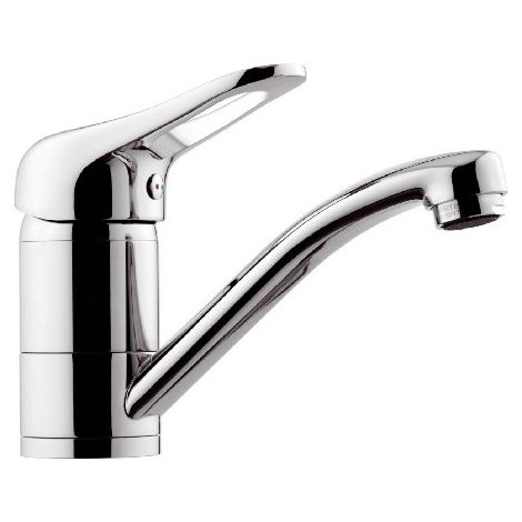 Miscelatore lavabo o lavello con canna girevole remer - serie kiss (1/3)