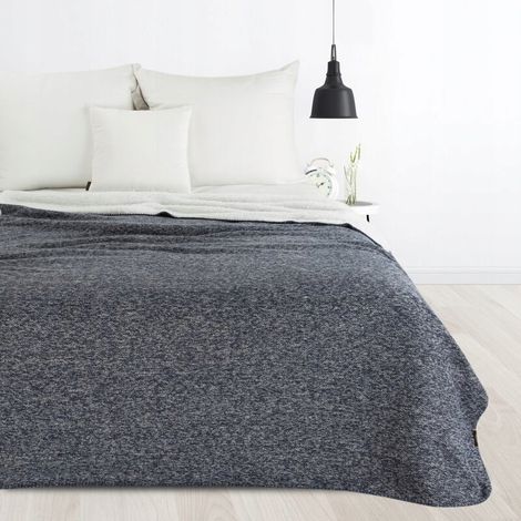 Manta Eurofirany de poliéster, 150 cm x 200 cm, blanca, 1 unidad. (1/5)
