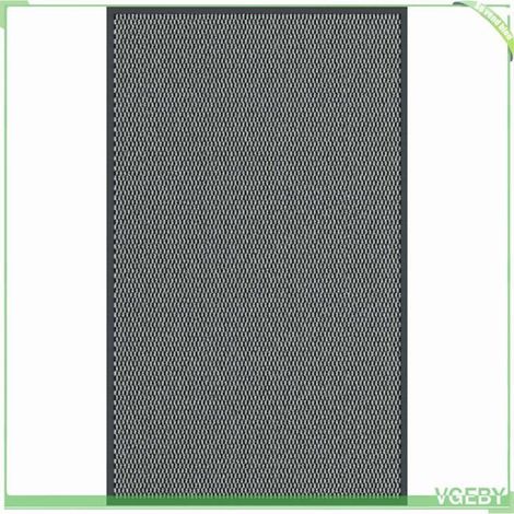 Paillasson - FAFEISY - 4105552 - Anthracite - 90x150 cm - Polypropylène tufté antidérapant (1/5)