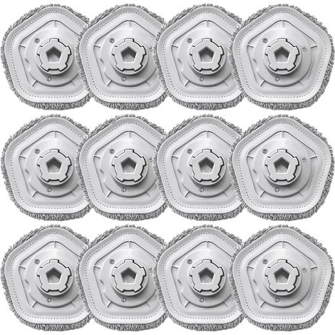 Accessori per robot aspirapolvere: filtro HEPA, spazzole di ricambio e panni per la pulizia, 12 pezzi. (1/2)