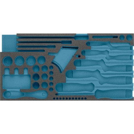 Garniture en mousse souple bimatière 163-356L ∙ L x l : 342 mm x 172 mm (1/2)