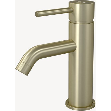 Rubinetto miscelatore oro spazzolato - Corbeau
