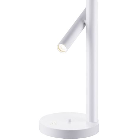 Lampada da scrivania Yabu bianca metallo GU10 4W Shilo (1/2)