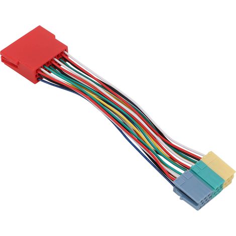 Adaptateur Radio Mini ISO Prise Prolongateur Faisceau Kia Câble Autoradio CD Remplacement pour Audi A2 A3 A4 A6 TT (1/5)