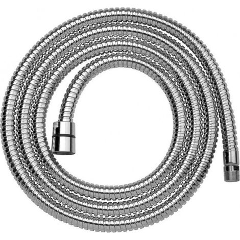 Tubo cromato da 2 metri per miscelatore vasca conico femmina 15x21, maschio 15x100.