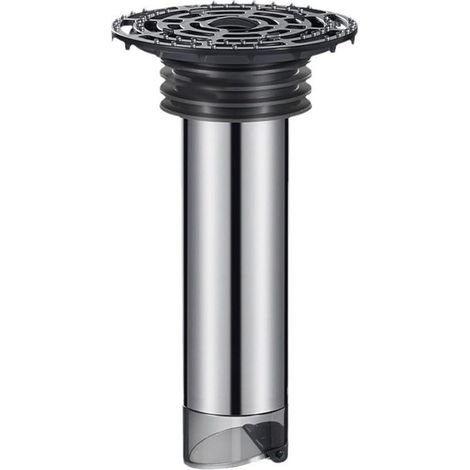 Attrape-cheveux, noyau de siphon de sol pour tuyau d'égout, noyau de siphon en acier inoxydable à fermeture magnétique, kit de siphon de sol étendu (1/5)