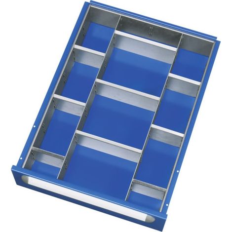 Kit de compartimentation Rau tiroir-E H 120-360mm 2 séparations + 9 parois enfichables
