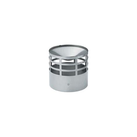TERMINALE DI SCARICO IN ACCIAIO INOX PER STUFE A PELLET  ø cm.10