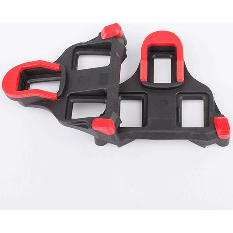 1 paire de couvre-cales de chaussures de vélo à dégagement rapide, accessoire de cyclisme extérieur rouge (1/5)