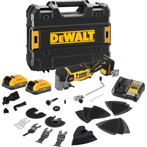 DeWalt Akku Multi Tool DCS359S2 QW  18 V  Vibration Damping System  2x3,5Ah (1/5)
