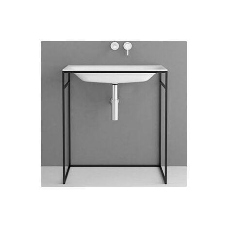 BetteLux Shape lavabo à encastrer pour cadre de lavabo, avec trou (1/5)