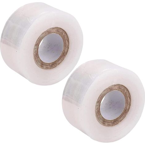 für Pflanzen 2 Rollen wasserdicht dehnbar transparent