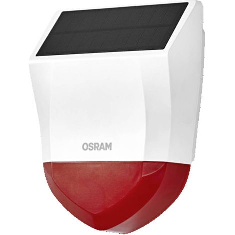 OSRAM Sirène SMART+ blanche, 90 dB, IP65, plastique, USB Type-C, 5 V, 1,5 W (1/4)