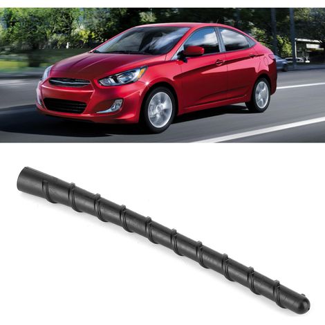 Universelle 18 cm / 7,1 Zoll schwarze FM/AM-Helixantenne für Autoradios, passend für KIA Rio 2 (1/5)
