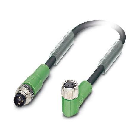 Câble d'actionneur Phoenix Contact 3 conducteurs , M8 Femelle vers M8 Mâle, 300mm ( Prix pour 1 )