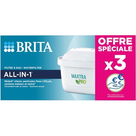 Brita Maxtra Pro cartucce filtranti bianche pack 3