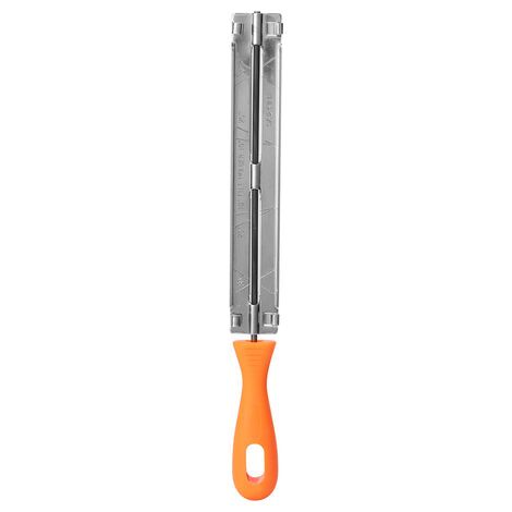 Limes d'afftage de trononneuse mécanique de 4 mm avec outil de scie à chane pour le travail du bois avec poignée en plastique (1/5)