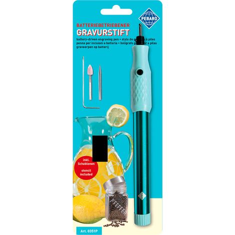 Stylo gravure manuel avec piles aaa 1,5 v