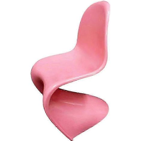 Chaises de salle à manger en plastique cristal, modèle HK814, style insouciant. (1/5)