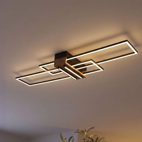 Globo - plafoniera - DAKARI - nero - metallo - LED - 67208-40N