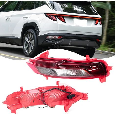feu pare chocs arrière hyundai tucson 2022, feu recul pare chocs tucson l, clignotant arrière pare chocs hyundai, feu de pare-chocs arrière tucson 2021, bloc optique pare chocs arrière suv hyundai, fe (1/4)